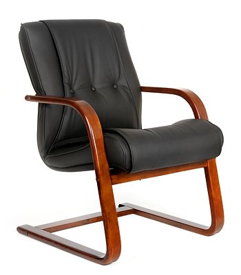 Кресло на полозьях Chairman 653-В (V) кожа