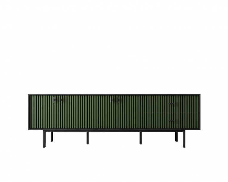 Комод Этажерка Emerson (Эмерсон) Green (Грин) EM04/green/L