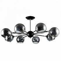 Люстра на штанге Arte Lamp LAGOS A2708PL-8BK