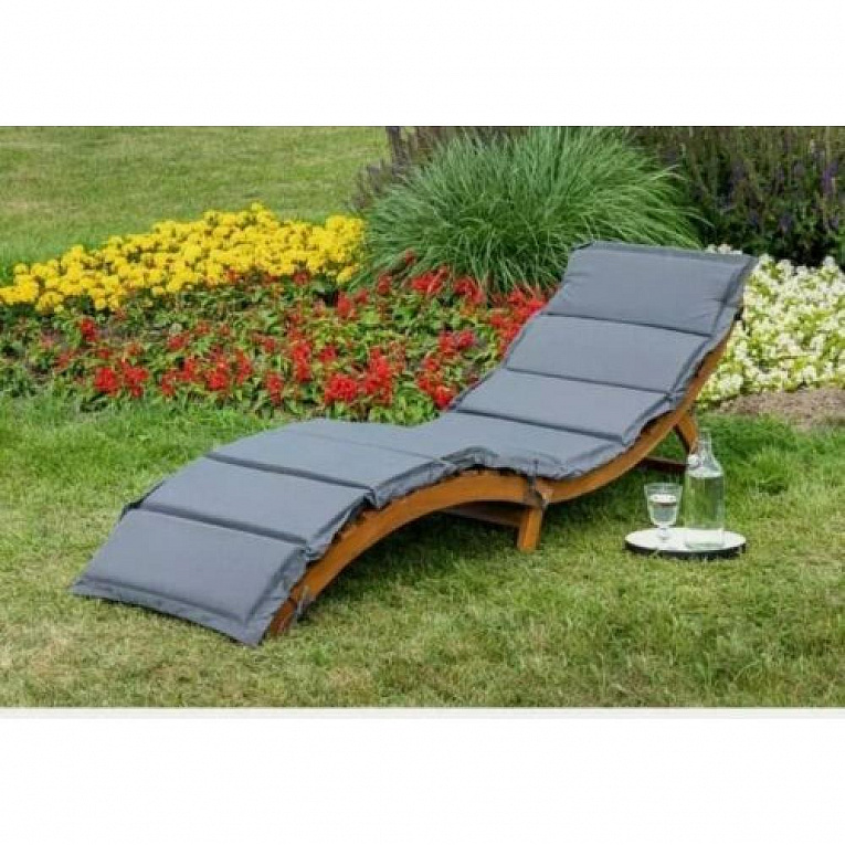 Шезлонг-лежак Afina Garden AFM-803A Grey Серый