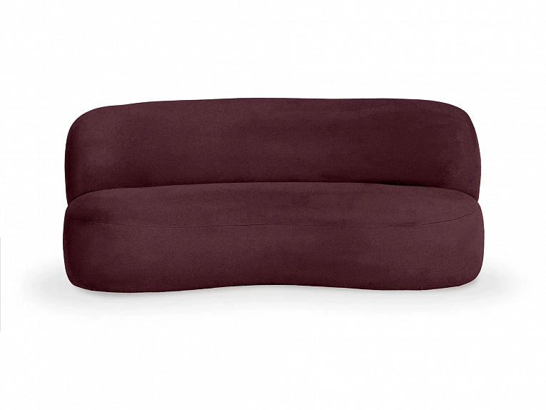 Диван полукруглый OgogoHome Patti 1900 фиолетовый 853240