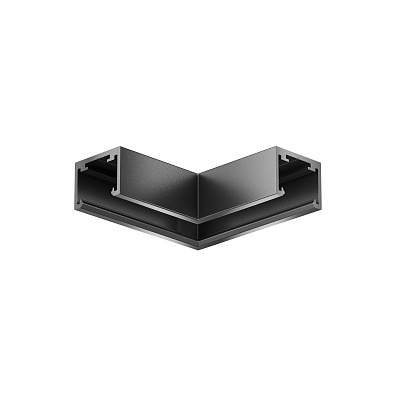 Коннектор угловой Exility X накладной, черный Maytoni Accessories for tracks Exility X TRA239CL-41B