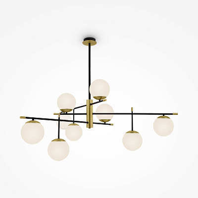 Люстра на штанге Maytoni Nostalgia / Ностальгия MOD048PL-09G