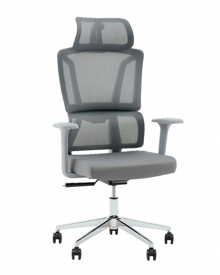 Кресло офисное TopChairs Forward серый