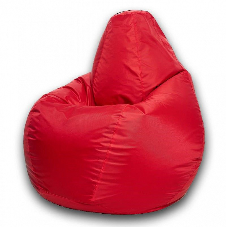 Кресло-мешок Груша 5XL (1100х1100х1450) оксфорд красный