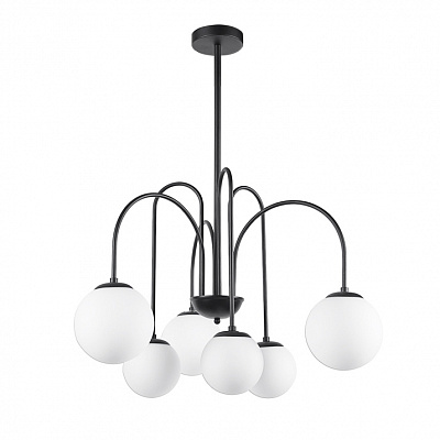 Люстра на штанге ARTE LAMP MEBSUTA A1675LM-6BK